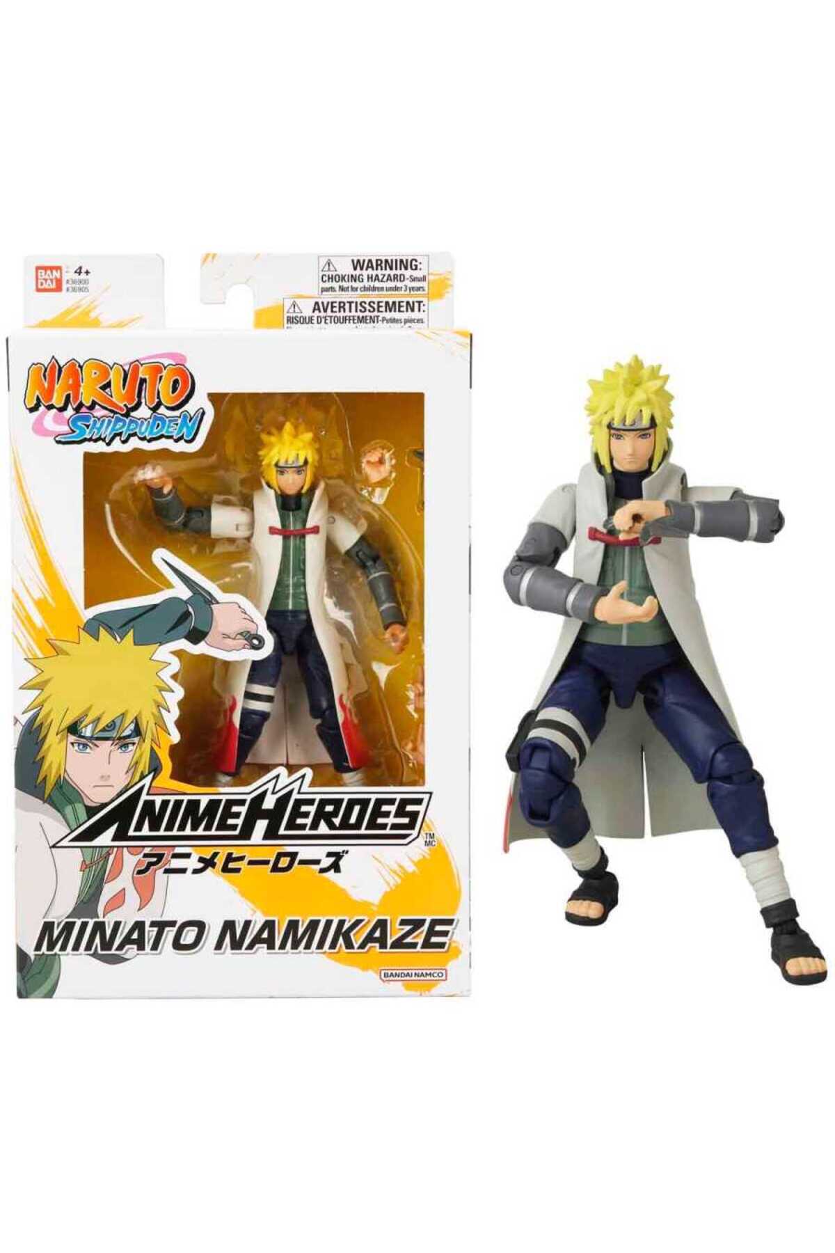 Genel Markalar 16 cm Minato Namikaze Poz Verilebilir Figür - Anime