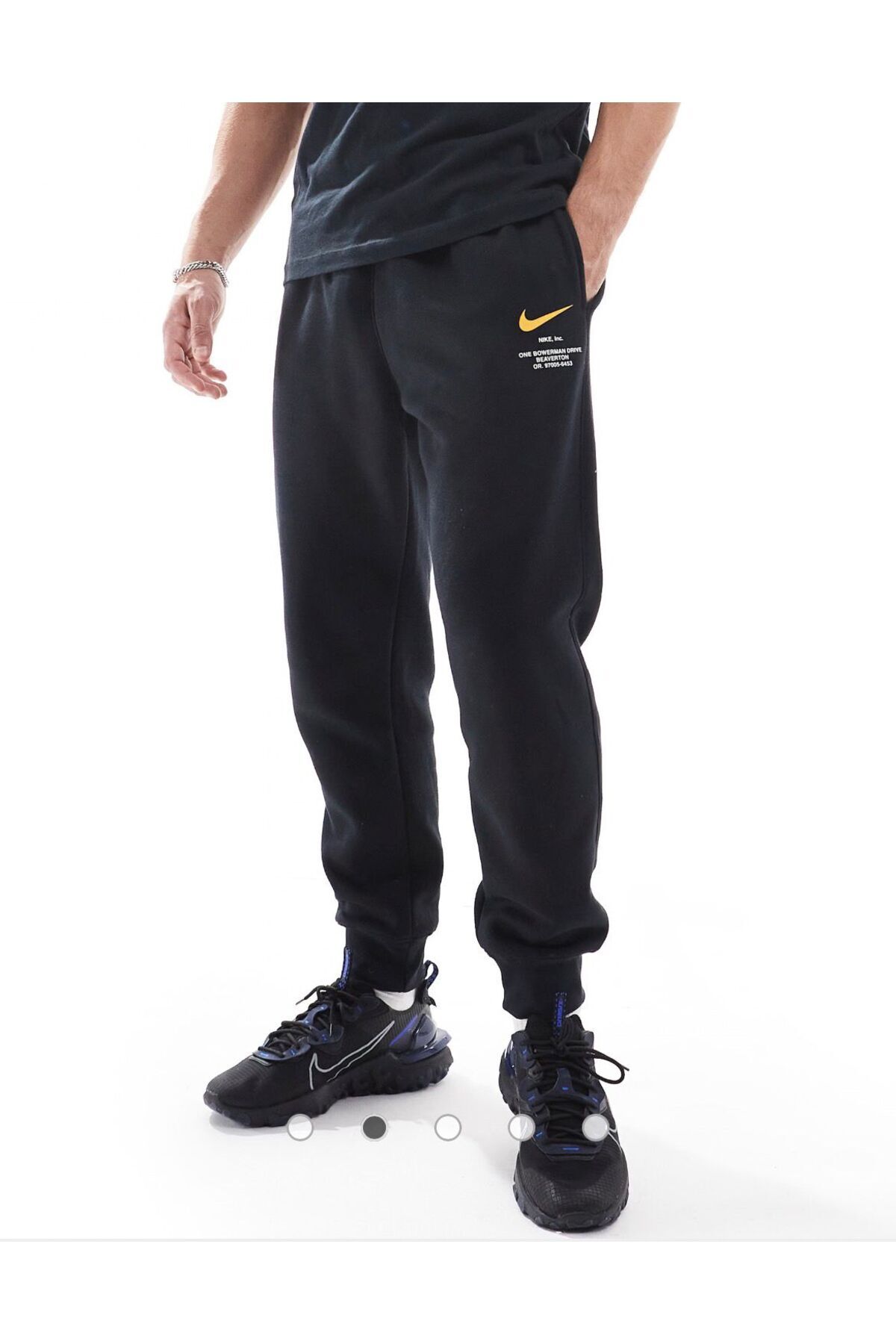 شلوار ورزشی مردانه باشگاهی، پایین تنه، Swoosh Jogger طلایی نایکی شلوار گرمکن ورزشی Nike
