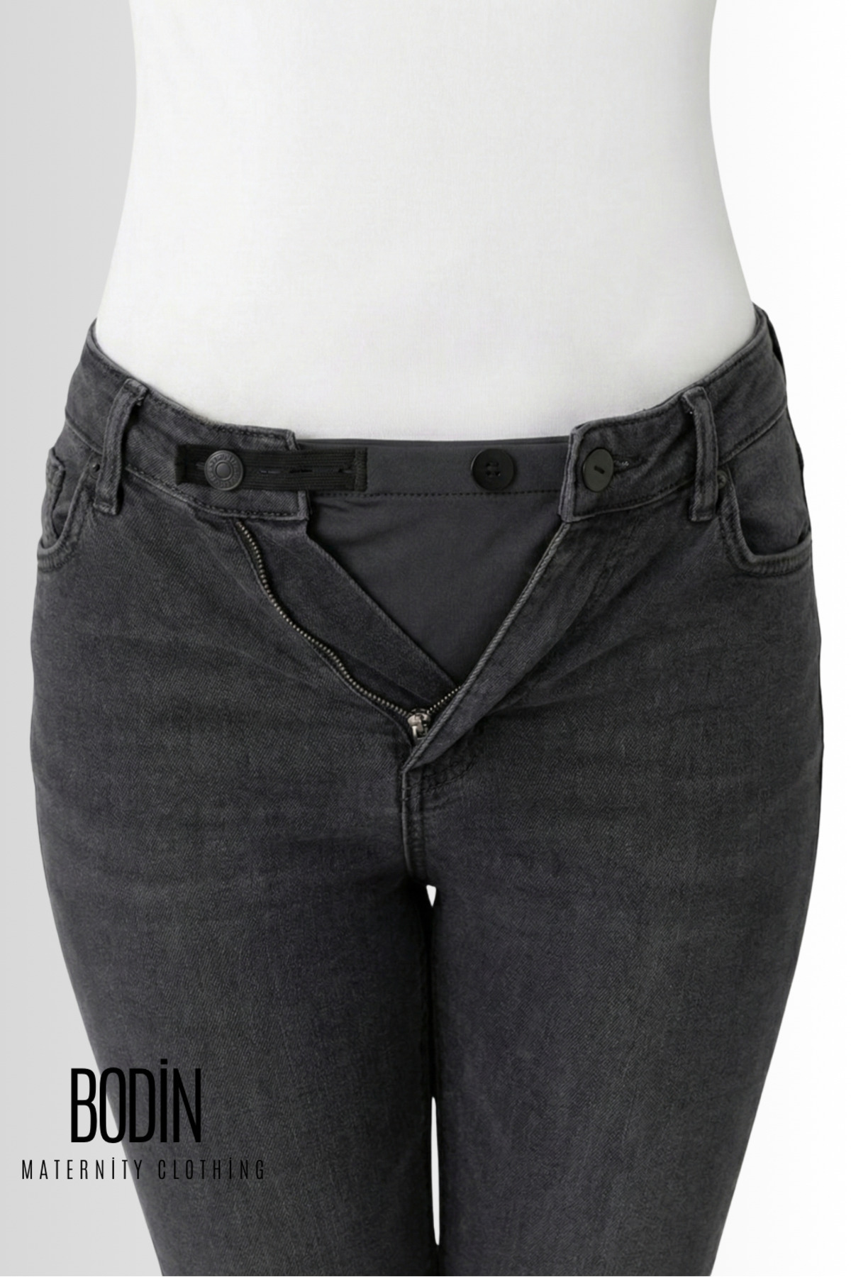 bodin Hamile Pantolon Bel Genişletici-kadın Pantolon Genişletici Sağ Düğme Uyumlu