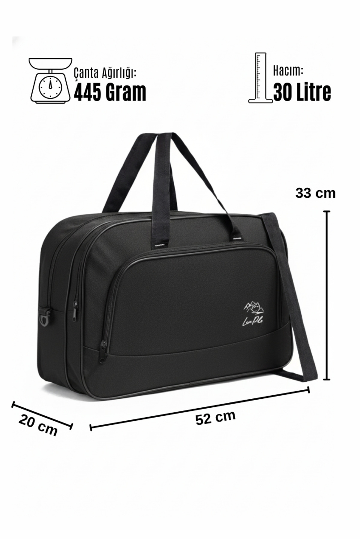 Fiyaka  Nil-01 Unısex Havlu Kumaş Hostes Valiz Seyahat Tatil Spor Hastane Çok Gözlü El Ve Omuz Çantası Kabin - Görsel 7