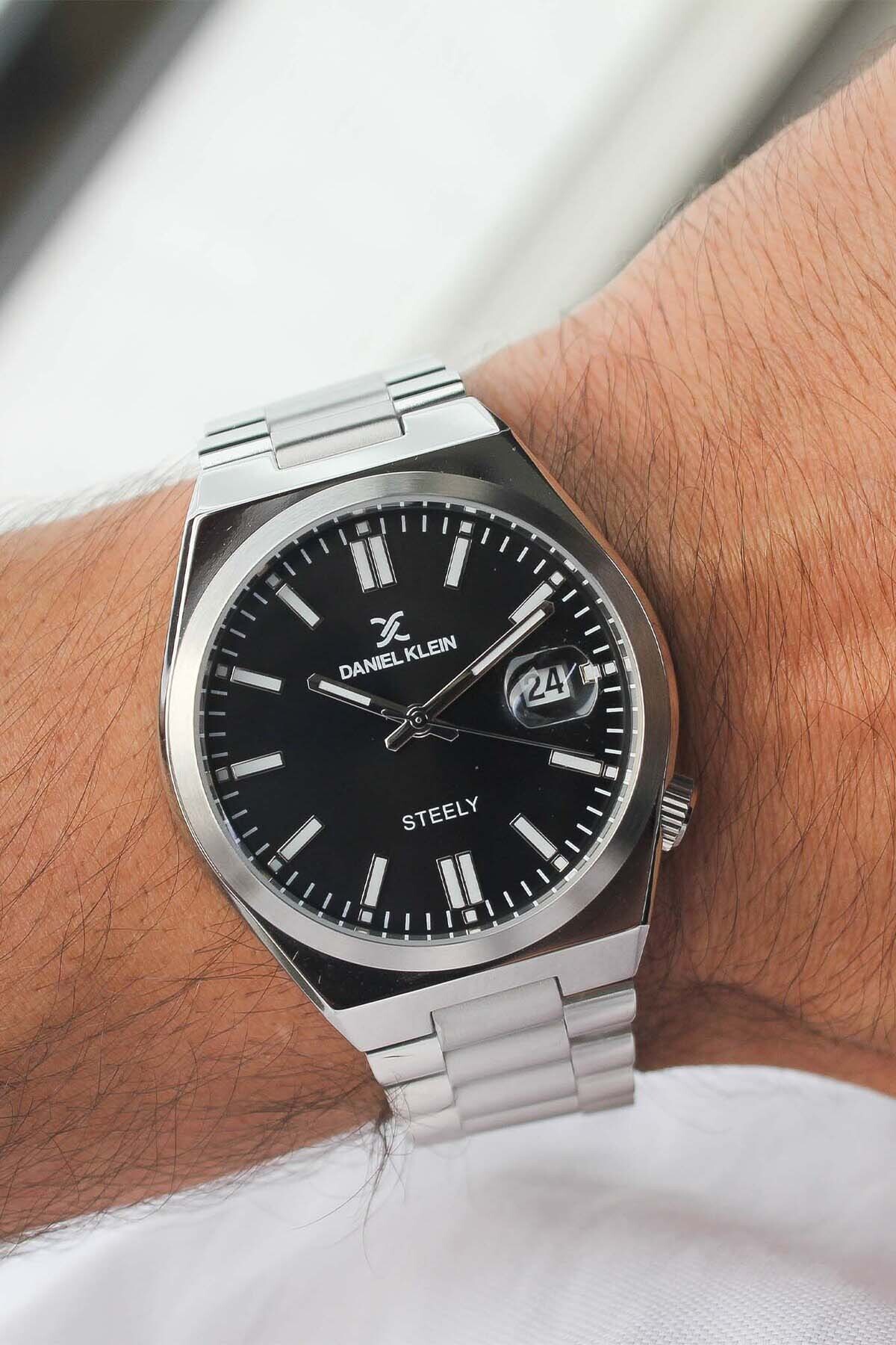 ساعت مچی مردانه بند فولادی DK 268195