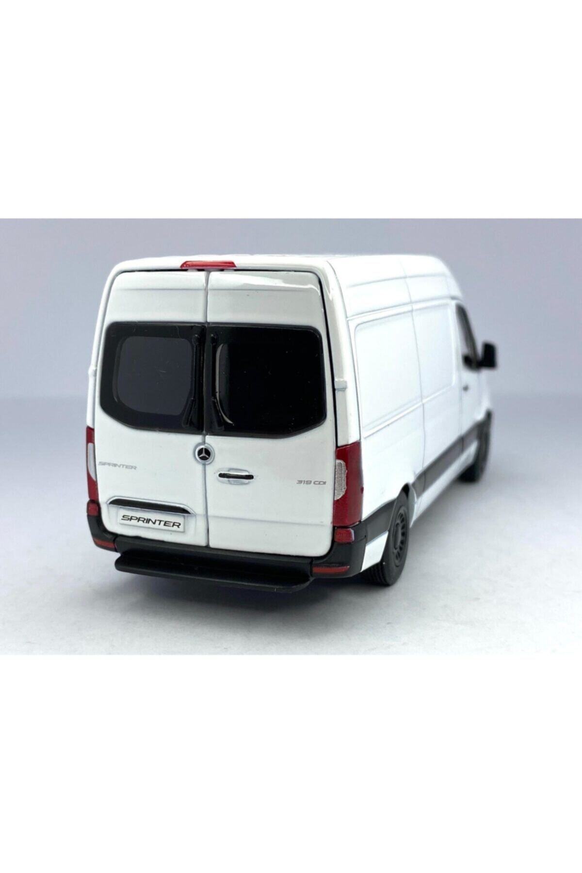 Kinsmart Welly 1:36 Ölçek Mercedes Sprinter Kargo Aracı fotoğrafı 5 (önizleme)