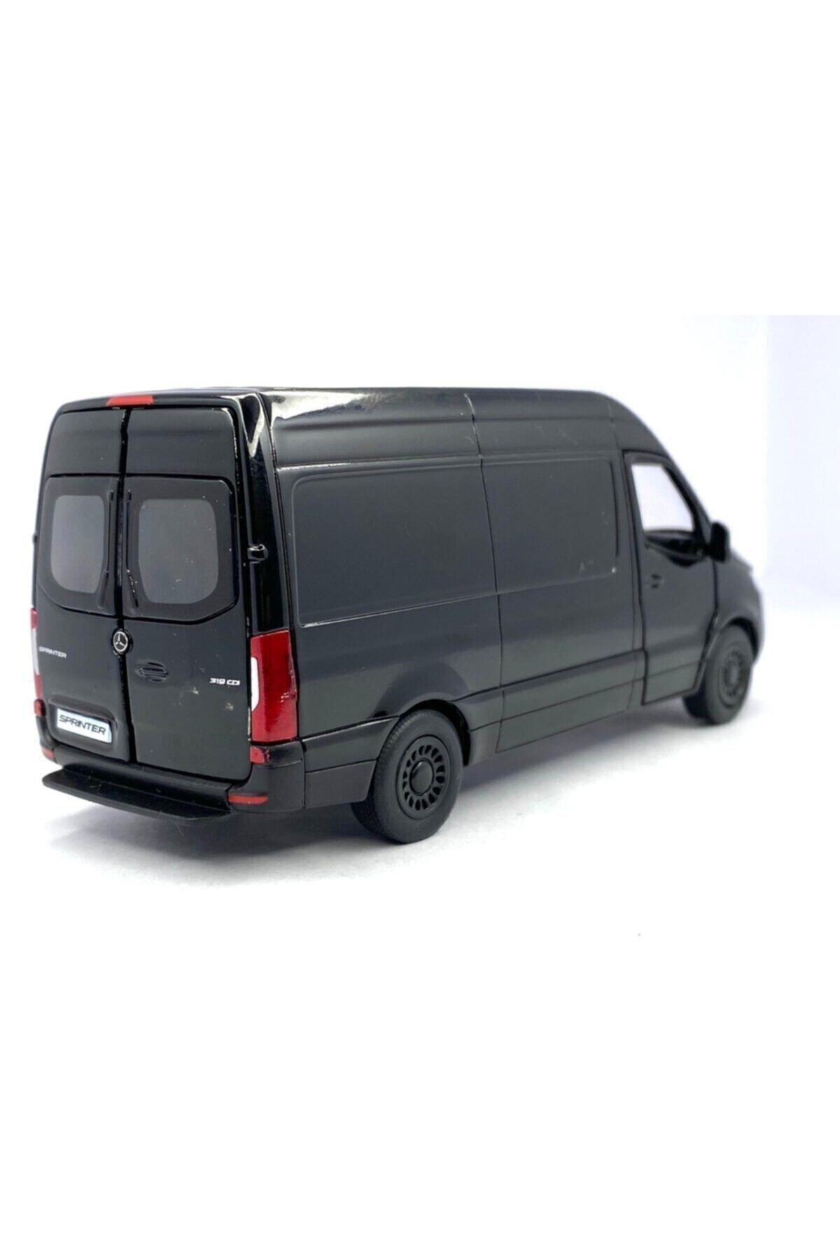Kinsmart Mercedes-Benz Sprinter - Çek Bırak 5inch. Lisanslı Model Araba, Oyuncak Araba 1:48 fotoğrafı 6 (önizleme)