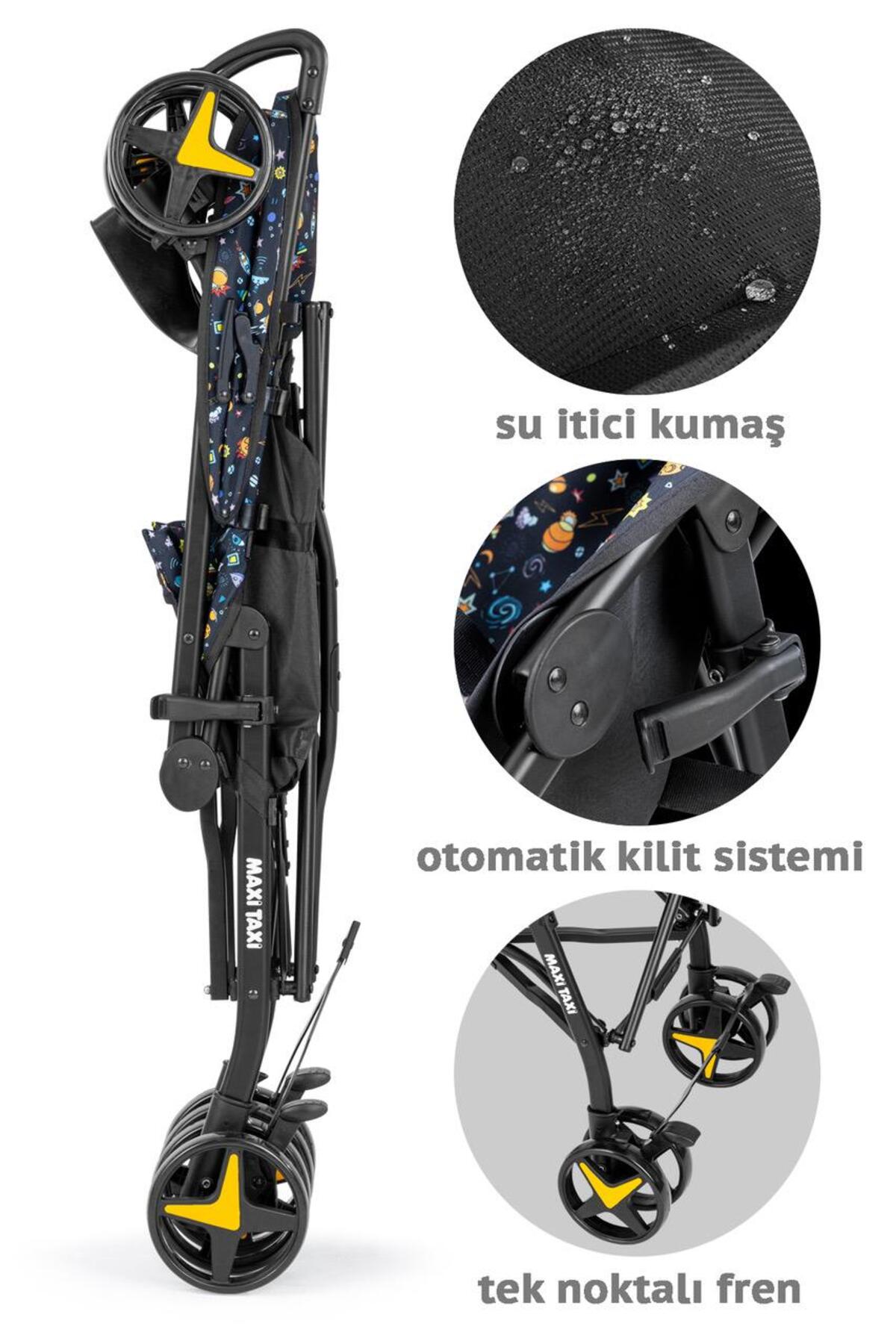 Maxi Taxi Cosmos Baston Bebek Arabası fotoğrafı 7 (önizleme)