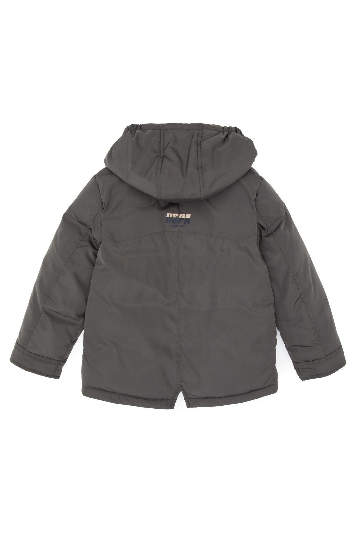 U.S. Polo Assn. Erkek Çocuk Gri Kaban 50312105-VR024 fotoğrafı 4 (önizleme)