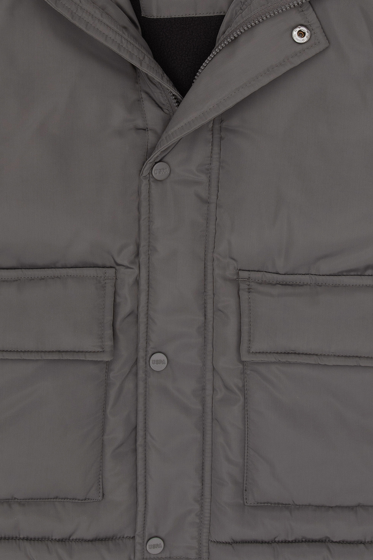 U.S. Polo Assn. Erkek Çocuk Gri Kaban 50312105-VR024 fotoğrafı 6 (önizleme)