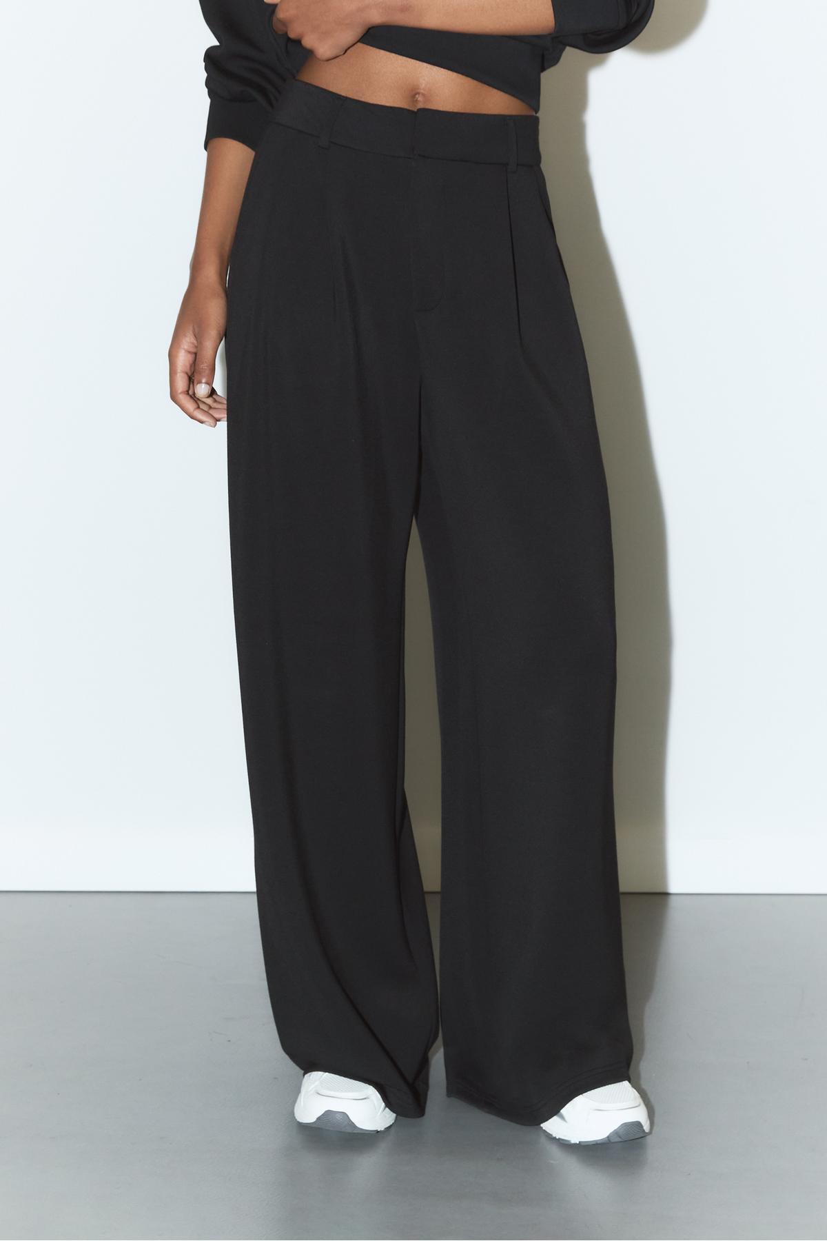 Stradivarius  Yumuşak Dokulu Şık Pantolon - Görsel 3