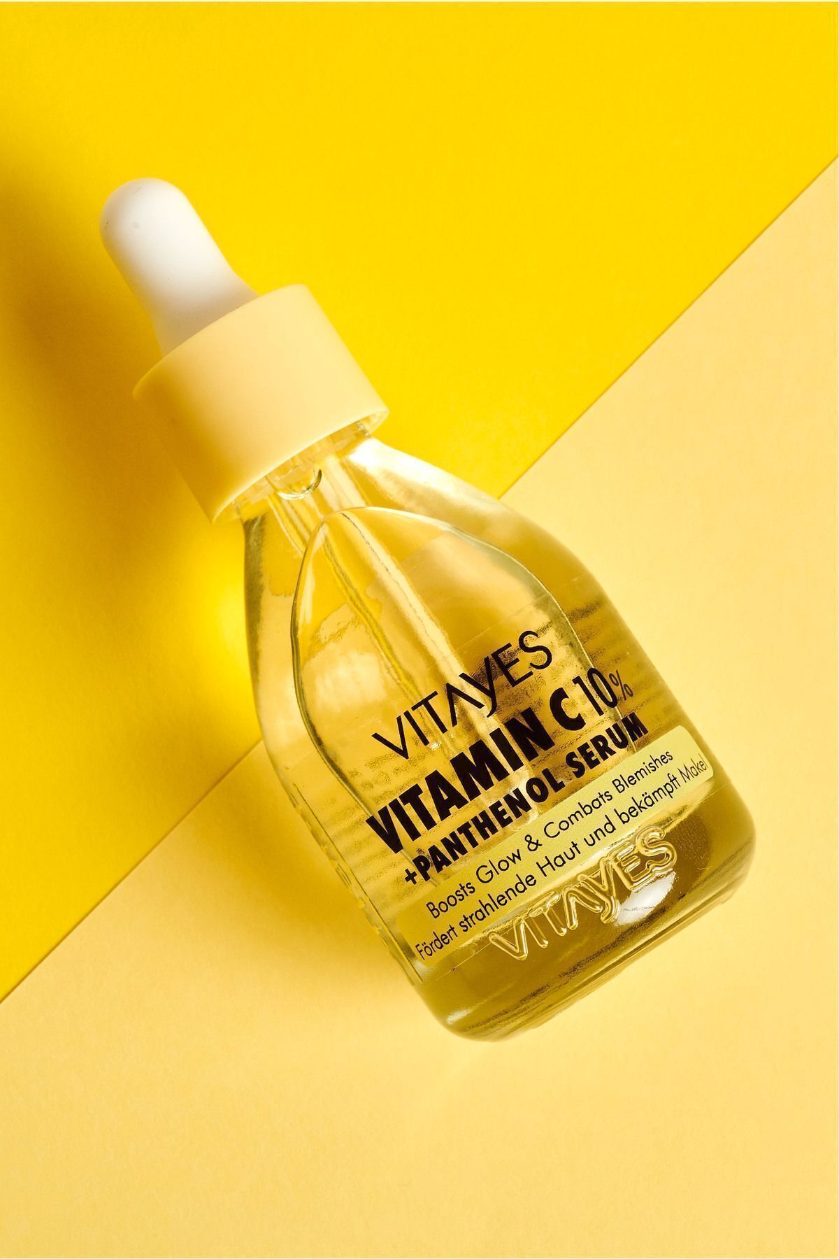 Leke Karşıtı Ve Anında Aydınlatıcı C Vitamini %10 Panthenol Cilt Tonu Eşitleyici Nemlendirici Serum — 903 — تصویر 3 از 7