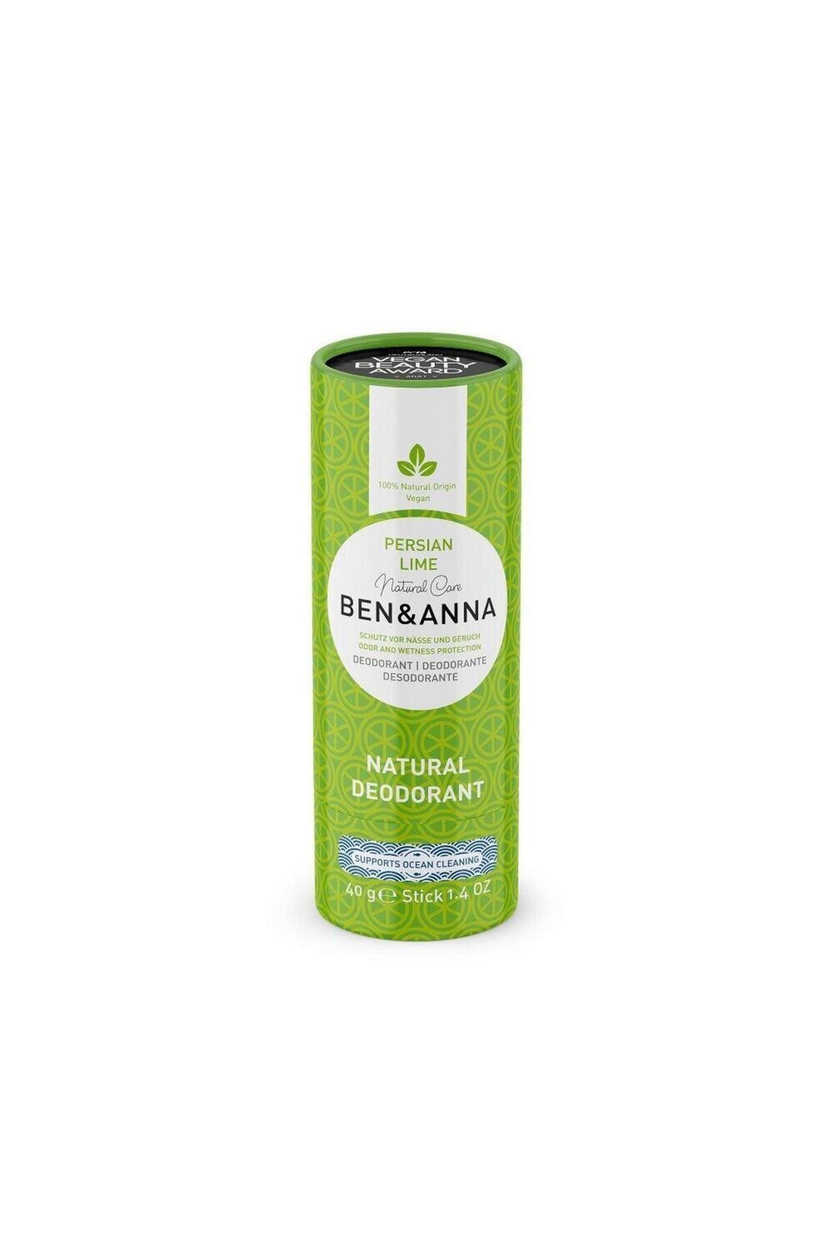 Genel Markalar Ben & Anna Persian Lime Vegan Deodorant Stick 40 G