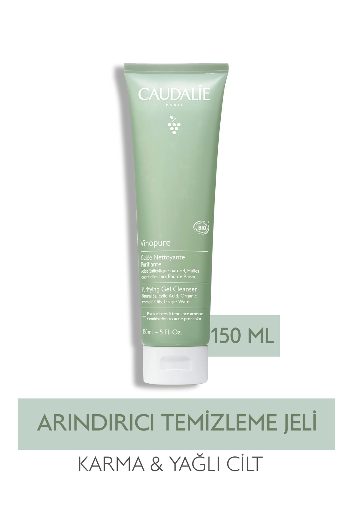 Caudalie Vinopure Arındırıcı Temizleme Jeli 150ml — 346