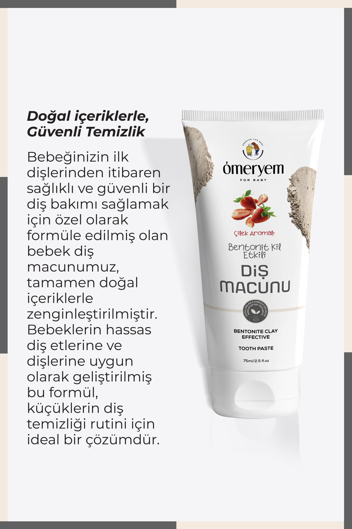 OMERYEM Üçlü Set - Şampuan 330ml - Pişik Kremi 75ml - Bebek Losyonu 75ml fotoğrafı 5 (önizleme)