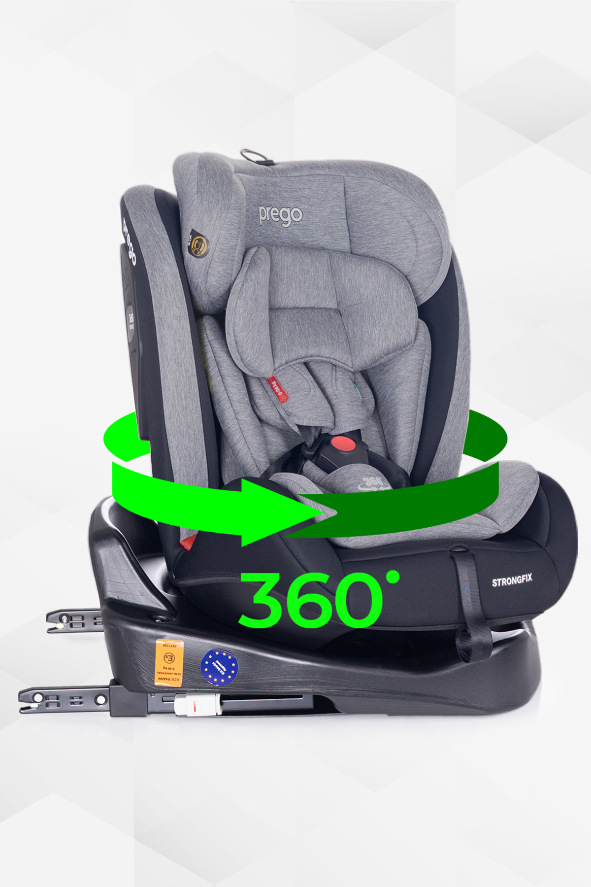 Prego Strong Fix Oto Koltuğu 4088 Gri fotoğrafı 5 (önizleme)