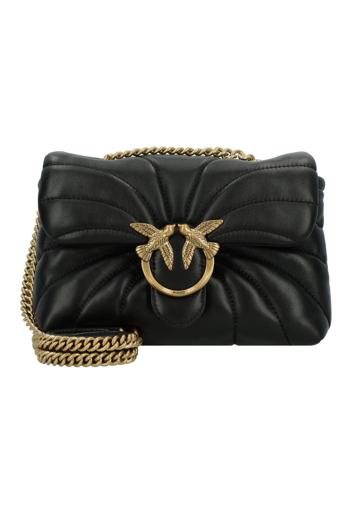 PİNKO Love Puff Schultertasche Leder 23 cm