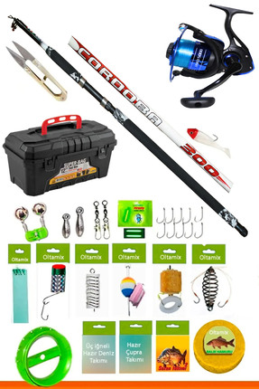 OLTAMİX Çok Renkli Yeni Başlayanları Profosyonel Yapan Ekonomik Olta Seti Har...