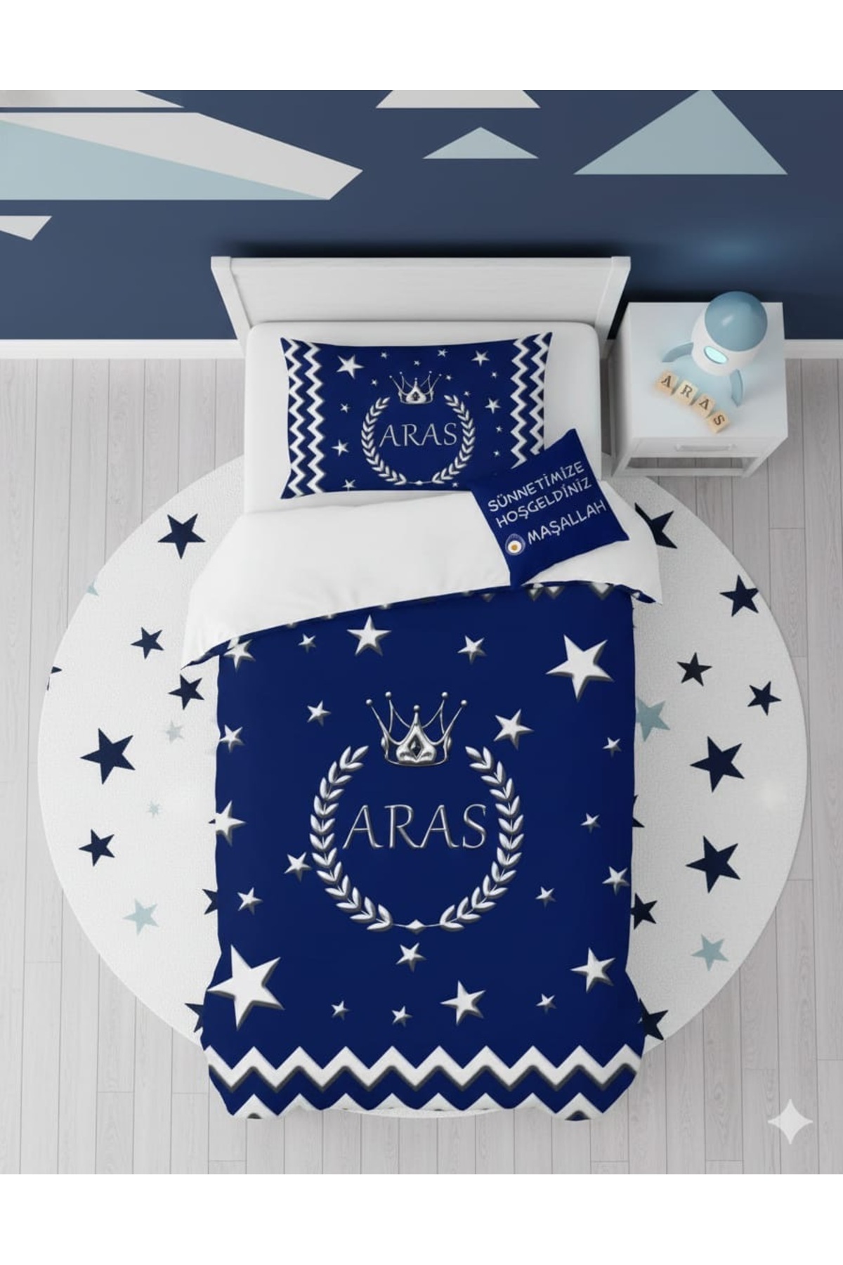 MEKTA HOME Sünnet Nevresim Takımı MKT-4039 fotoğrafı 2 (önizleme)