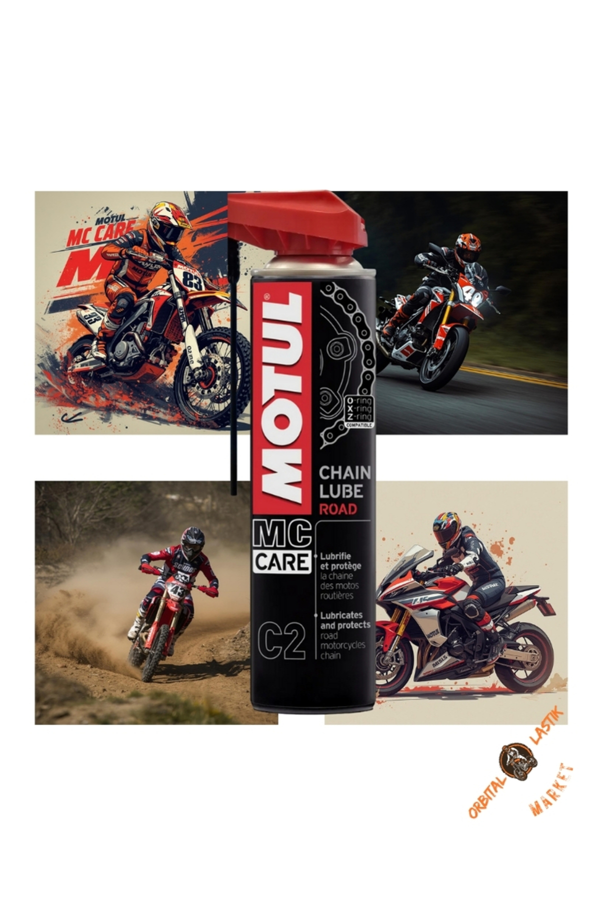 Motul C2 0.400L STANDART ZİNCİR YAĞLAMA SPREYİ - Fiyatı, Yorumları