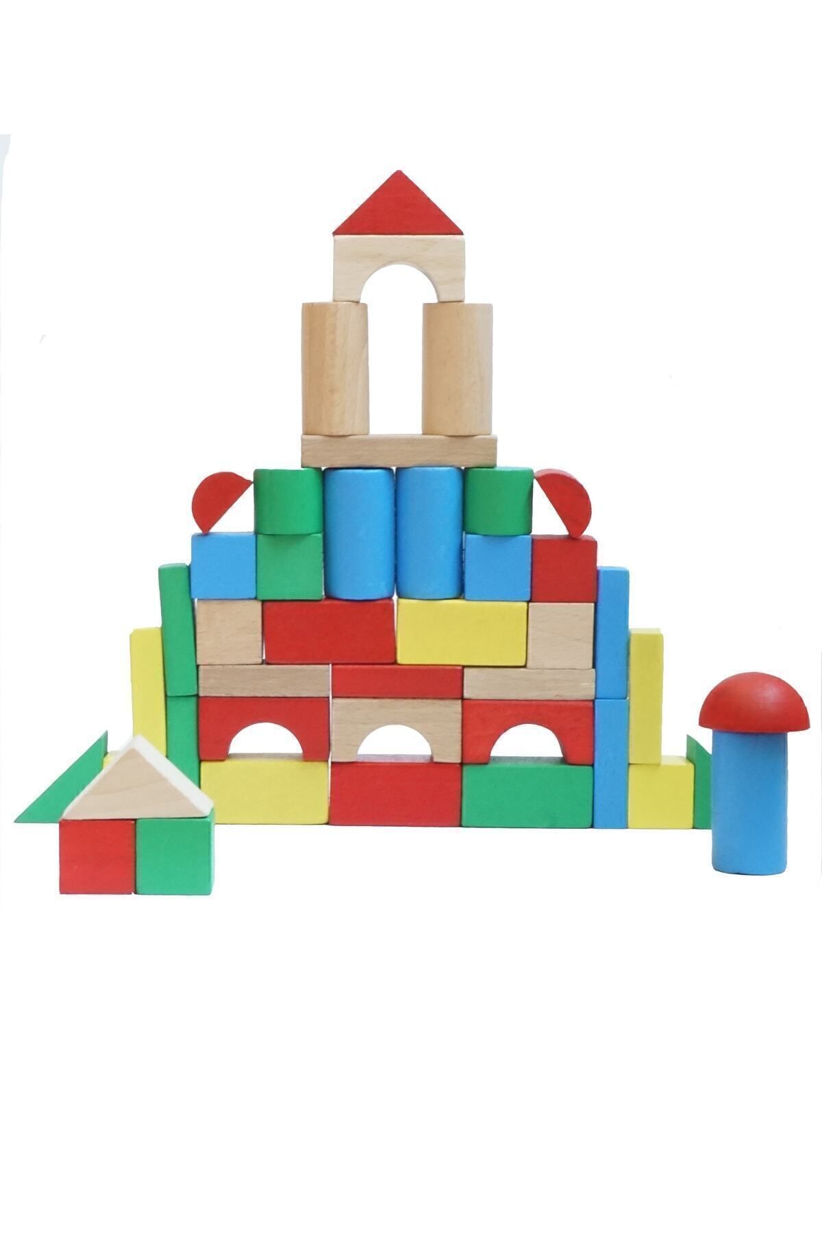 کارت رنگبندی و شکل چوبی – ۹۰ بلوک، ۲۵ کارت شکل