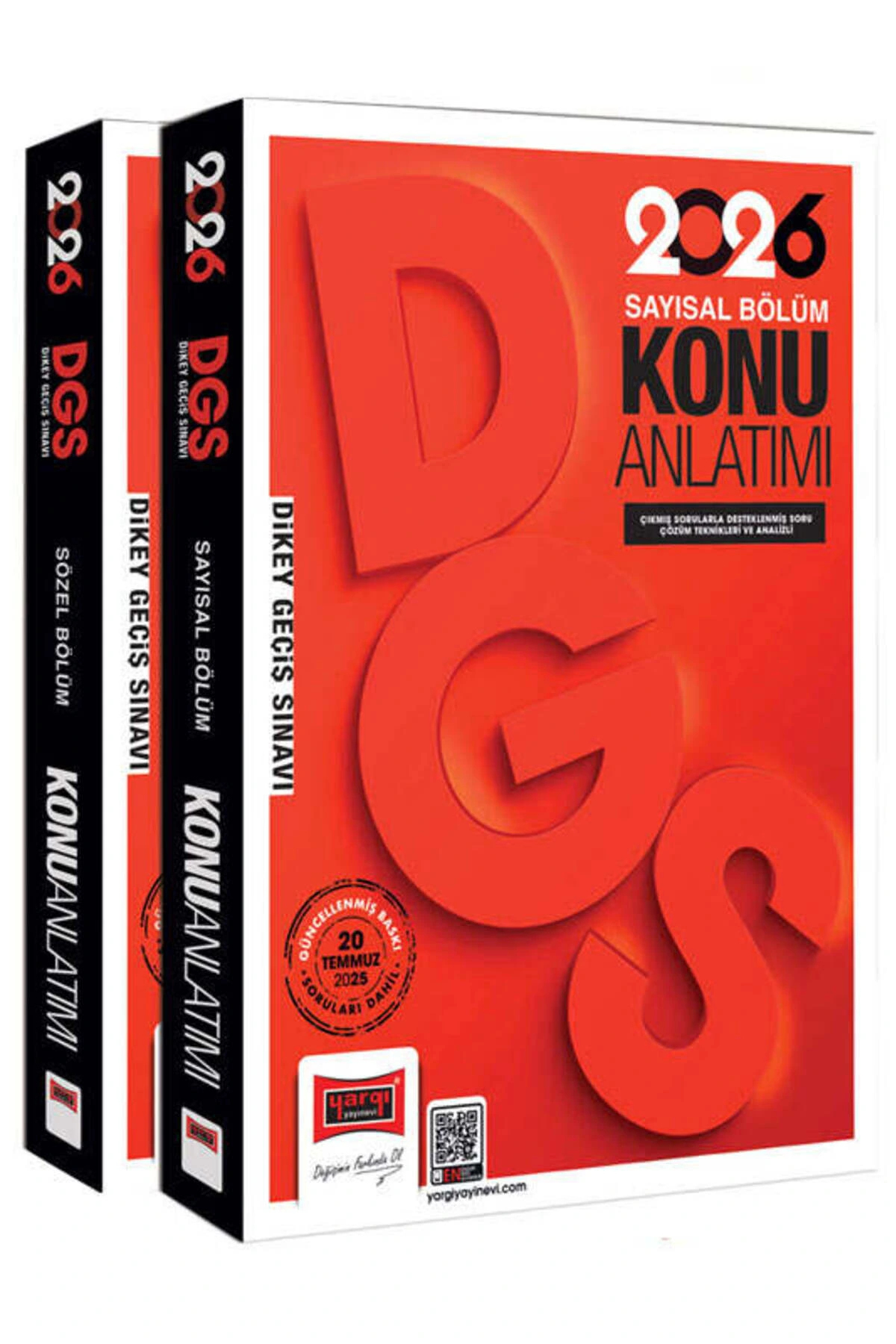 Yargı Yayınları 2026 DGS Sayısal-Sözel Yetenek Konu Anlatımlı