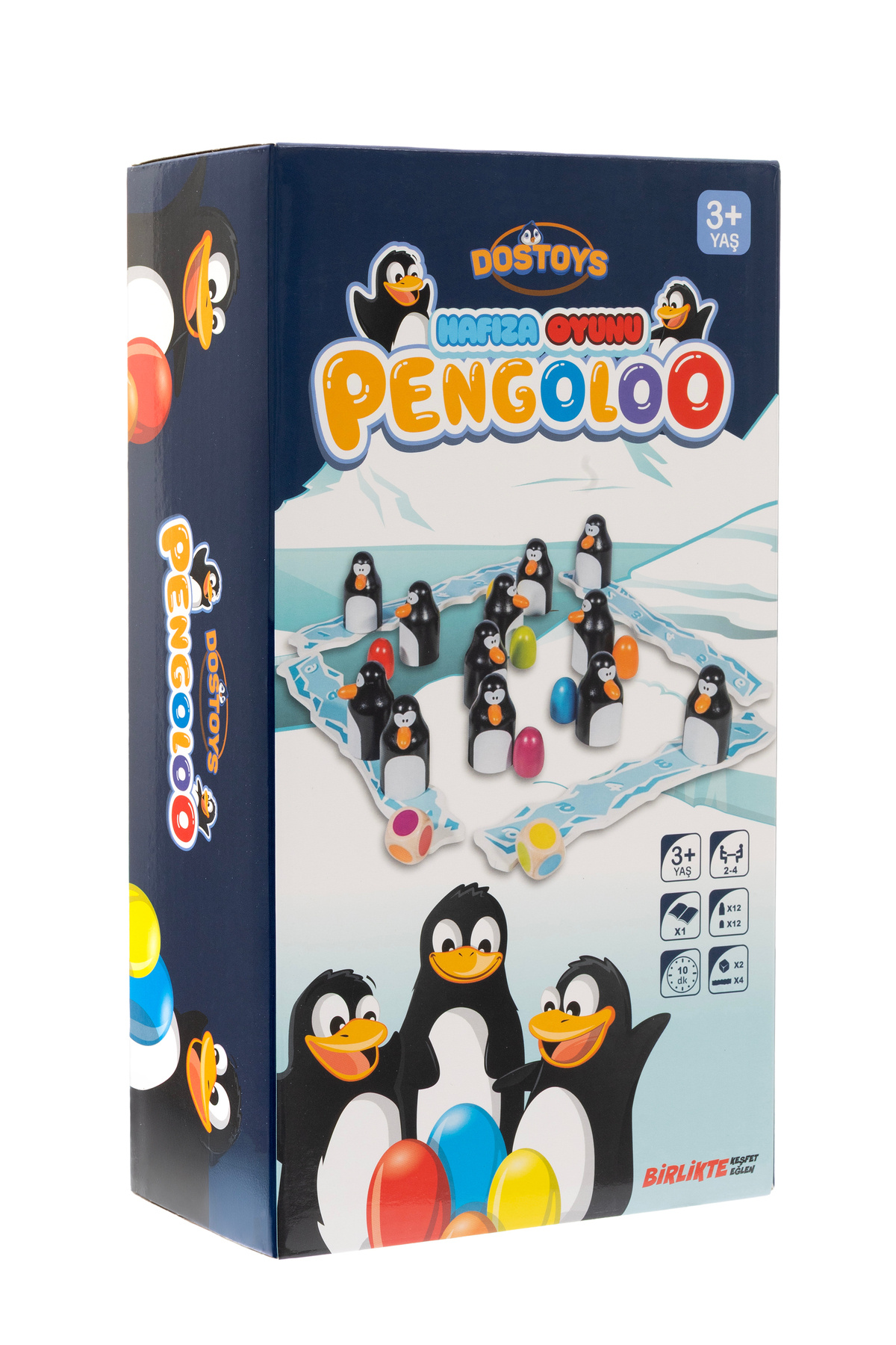 BANDAI Happy Lucky Polon 6本セット DOSTOYS Pengoloo Kutu Oyunu Çocuklar için Masa Oyunu - Fiyatı