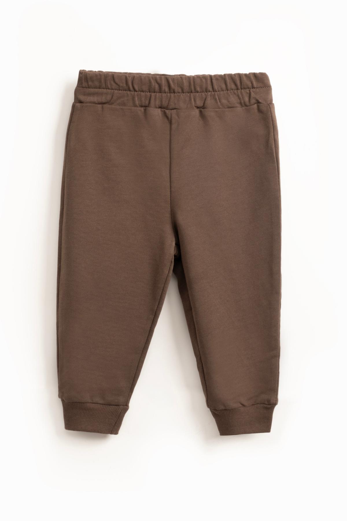 Vauva Kız Erkek Bebek Çocuk Takım Mevsimlik Uzun Kollu Bereli Takım fotoğrafı 4 (önizleme)