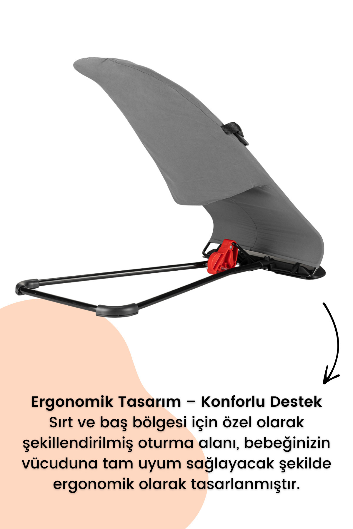 Gulz Sleeper Kademeli Sallanır Ana Kucağı fotoğrafı 3 (önizleme)