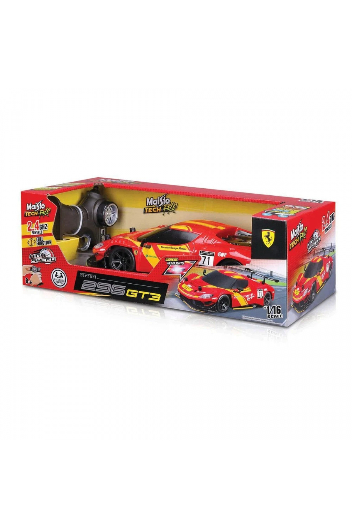 Maisto 1/16 RC Ferrari 296 GT3 - Fiyatı, Yorumları
