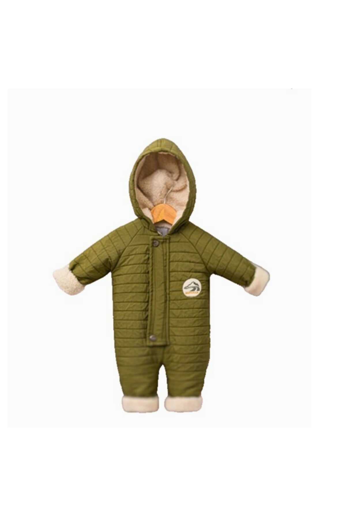 Babydola Kışlık Tulum (Haki) fotoğrafı 2 (önizleme)