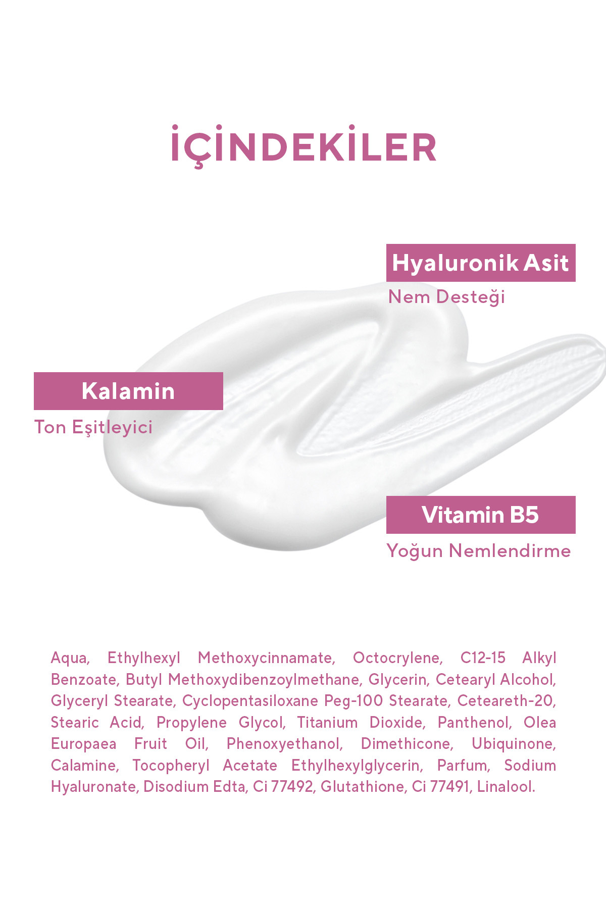 Leke Karşıtı Ton Eşitleyici SPF 50+ Glutatyon & Hyaluronik Asit Etkili Pembe Renkli Güneş Kremi 50ml — SPF50+1 — تصویر 7 از 8