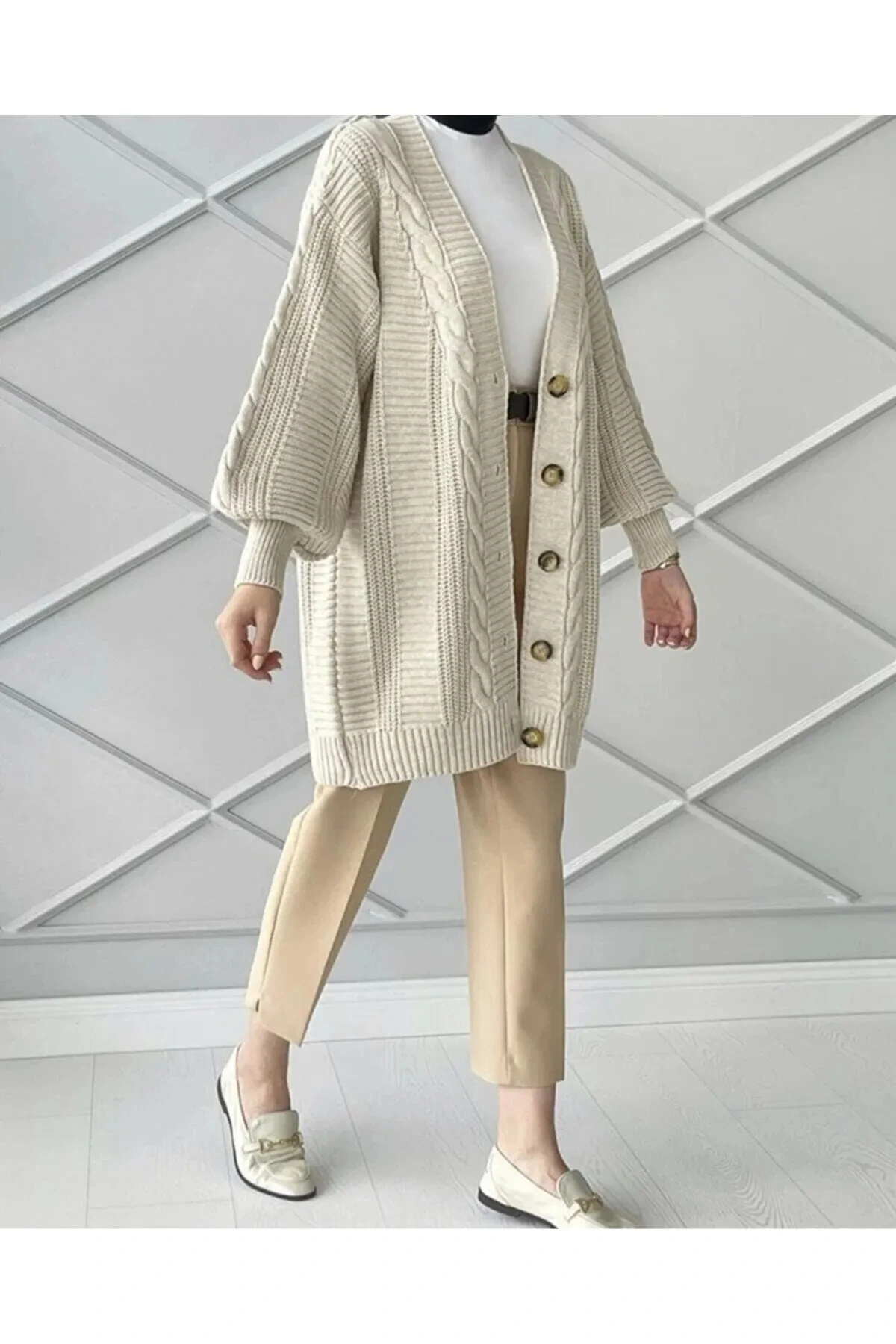 popülerr trıko  TRİKO CEKET - Görsel 2