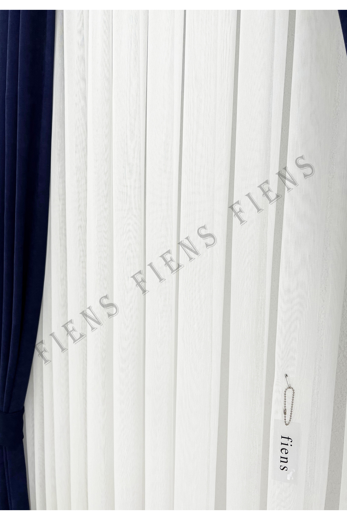 Ttimms Bambu 1/3 Kat Sık Pileli Her Odaya Uygun Ütü istemez Tül Perde | Sade Kaliteli En Çok Satılan