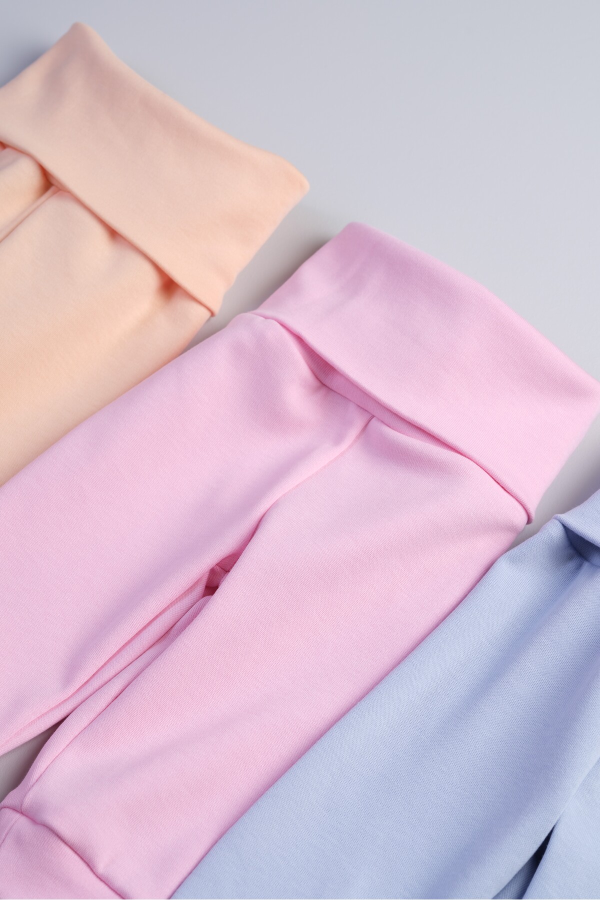 Bondberro 3'lü Takım Yüksek Bel Yeni Doğan ve Bebek Taytı fotoğrafı 5 (önizleme)