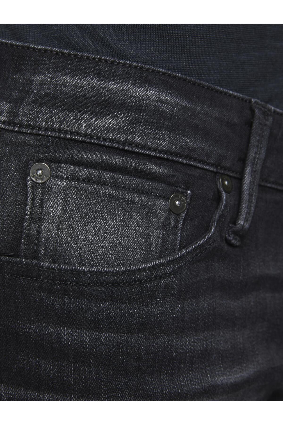 شلوار جین مردانه راسته فاق نرمال | جک اند جونز Jack & Jones 12162430 - تصویر 6