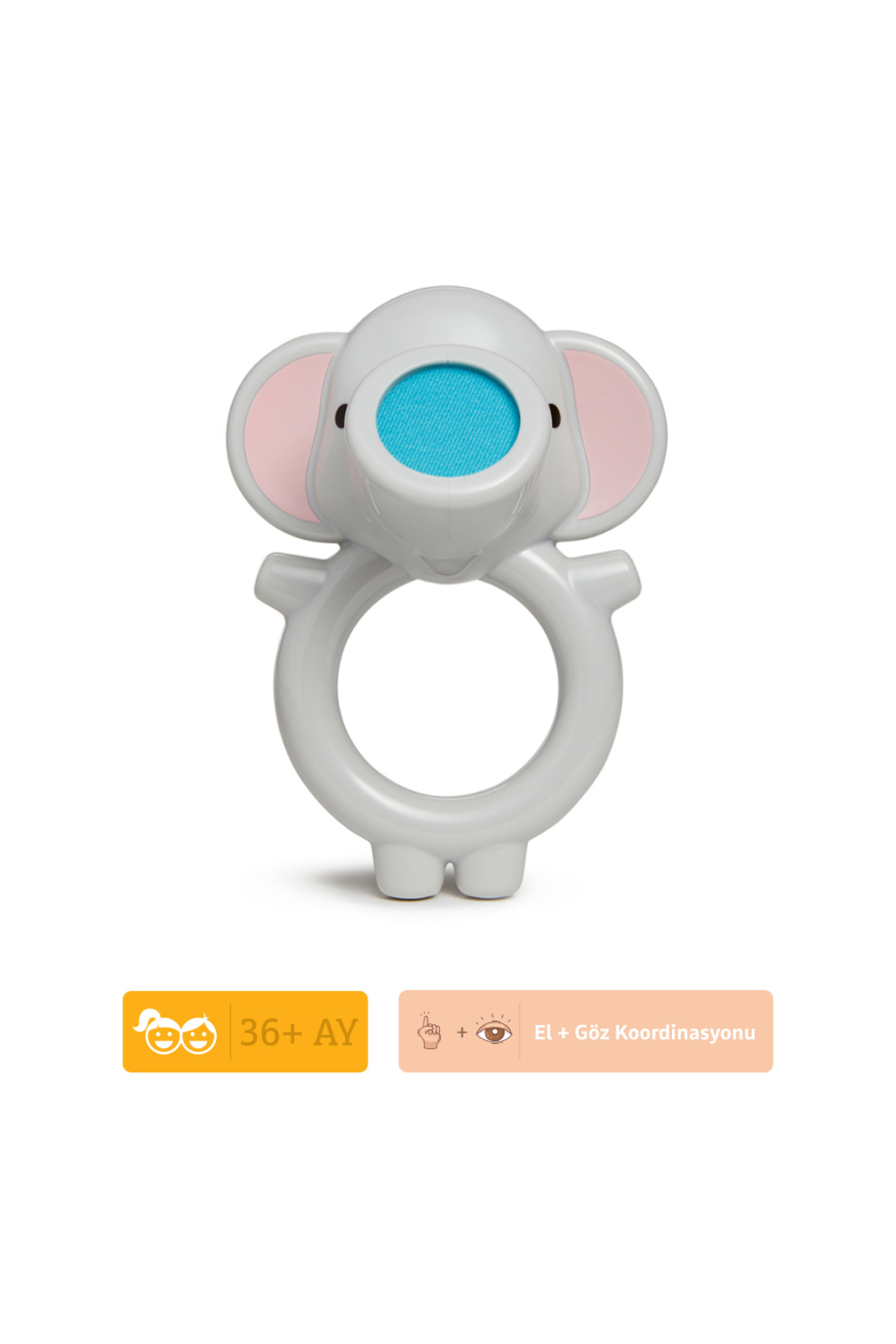 Munchkin Sevimli Banyo Dostu Fil Fıskiye Oyuncak 36ay fotoğrafı 3 (önizleme)