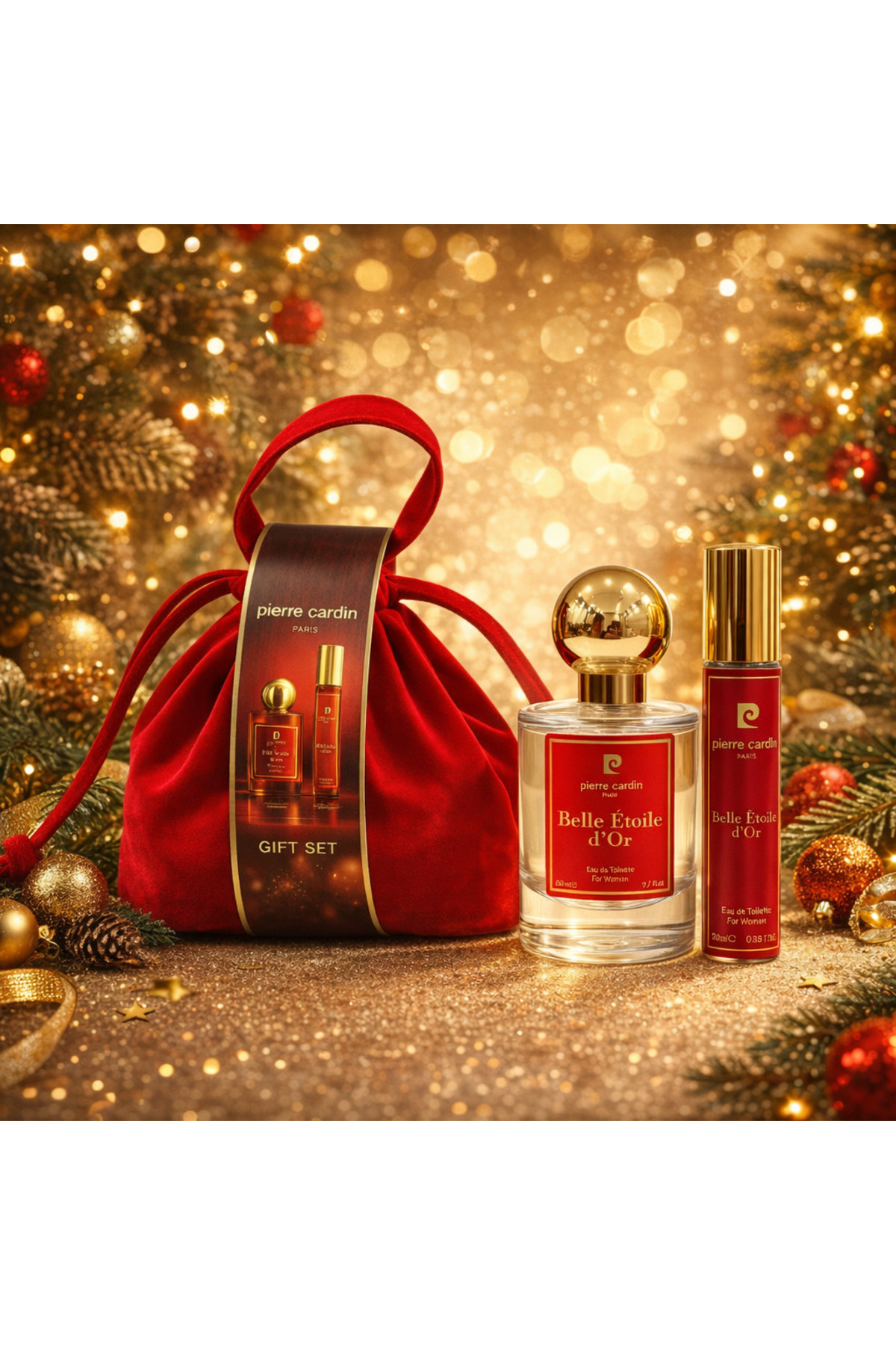 Pierre Cardin Special Gift Belle Etoile Muhteşem 3'lü Lady Çanta + Kadın Parfüm (50 ml) + Deo (20 ml) — 65435