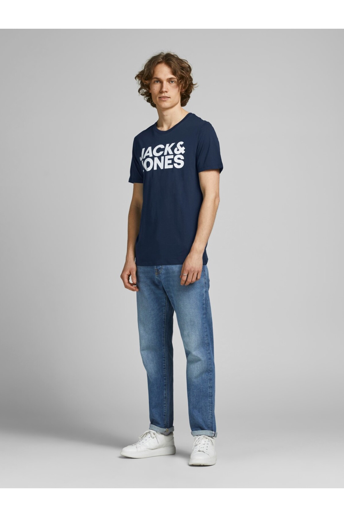 تیشرت مردانه طرح دار آستین کوتاه | جک اند جونز Jack & Jones 12151955 - تصویر 3
