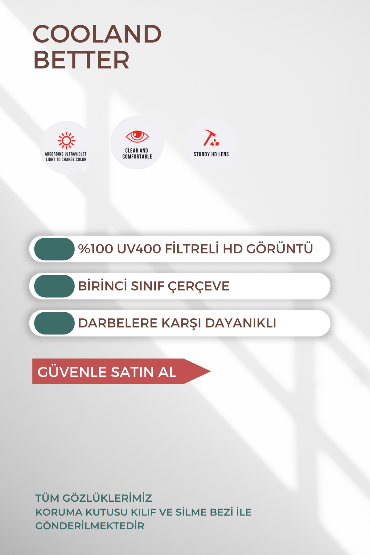 COOLANDBETTER Tr Miux Vers2 Leopar Mavi Oval Güneş Gözlüğü Kadın Modern Yeni Sezon görsel 8