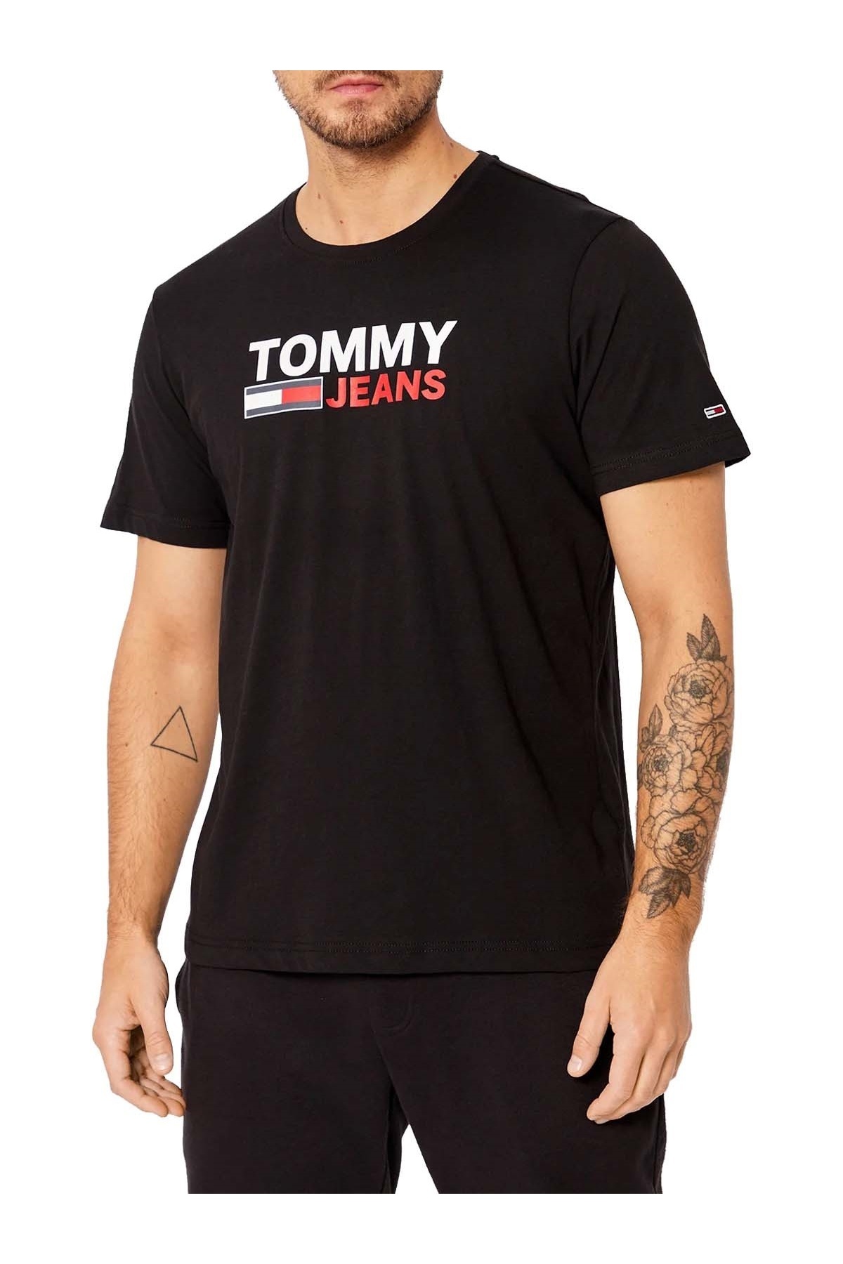 تامی هیلفیگر تی‌شرت مردانه DM0DM15379-BDS