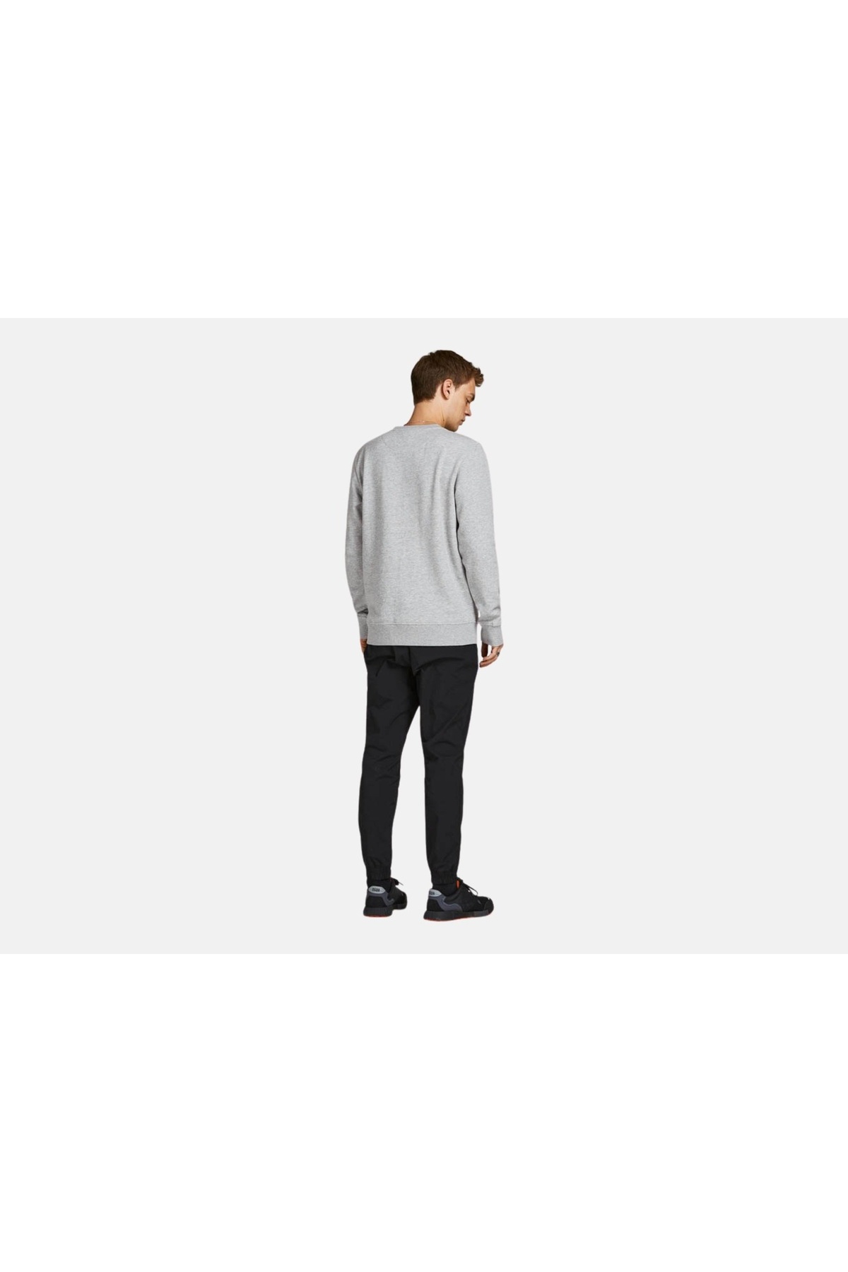 سویشرت مردانه طرح دار آستین بلند | جک اند جونز Jack & Jones 12198379-MELA - تصویر 2