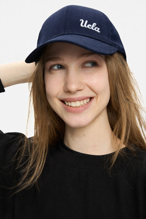 Ucla Jenner Lacivert Baseball Cap Nakışlı Şapka