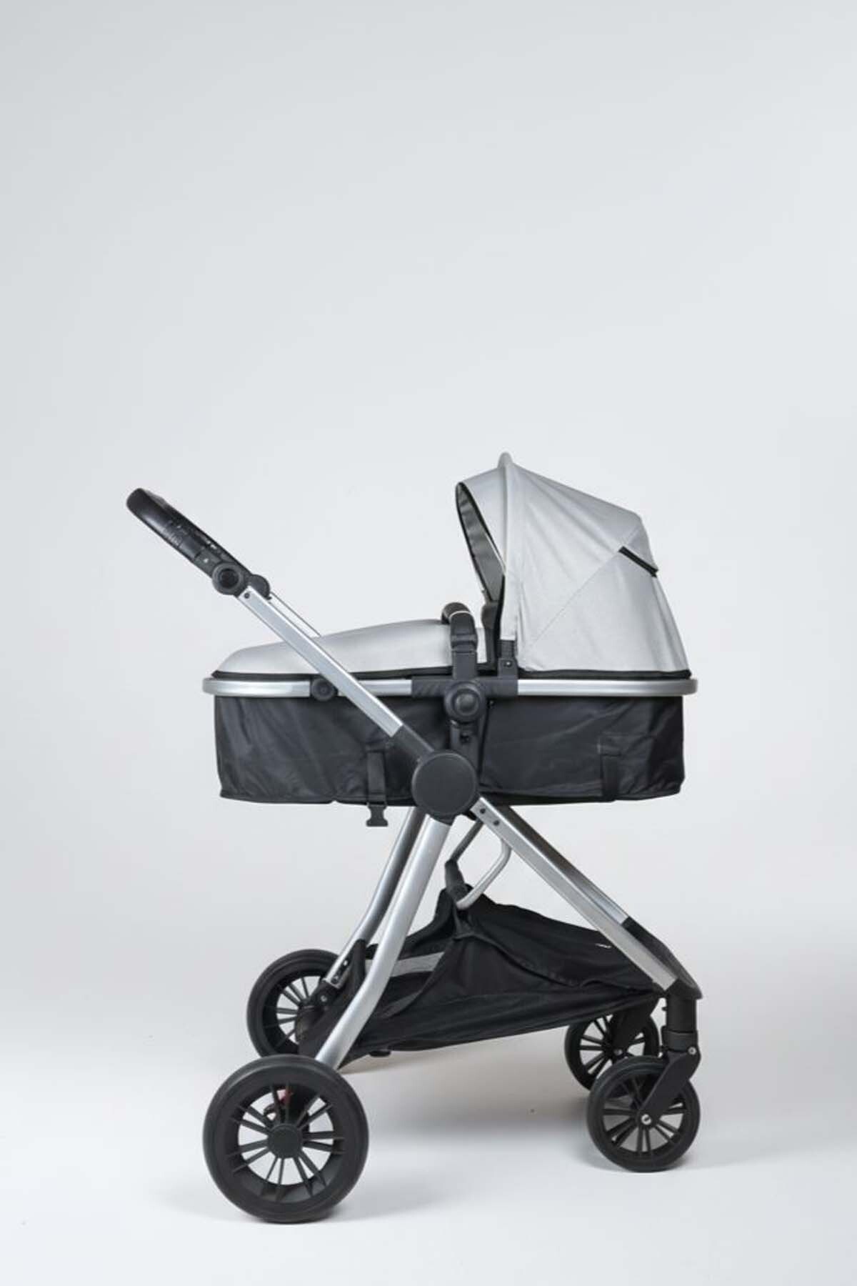 Baby Home 1010 Qool Çift Yönlü 6 In 1 Travel Sistem Bebek Arabası fotoğrafı 4 (önizleme)