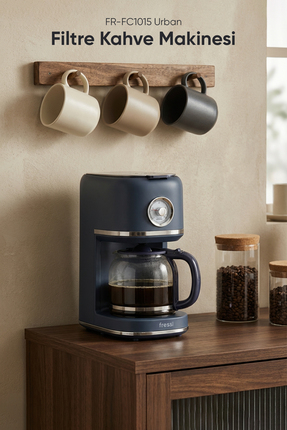 Fressi Kadranlı Filtre Kahve Makinesi 1,5L FR-FC1015 Urban