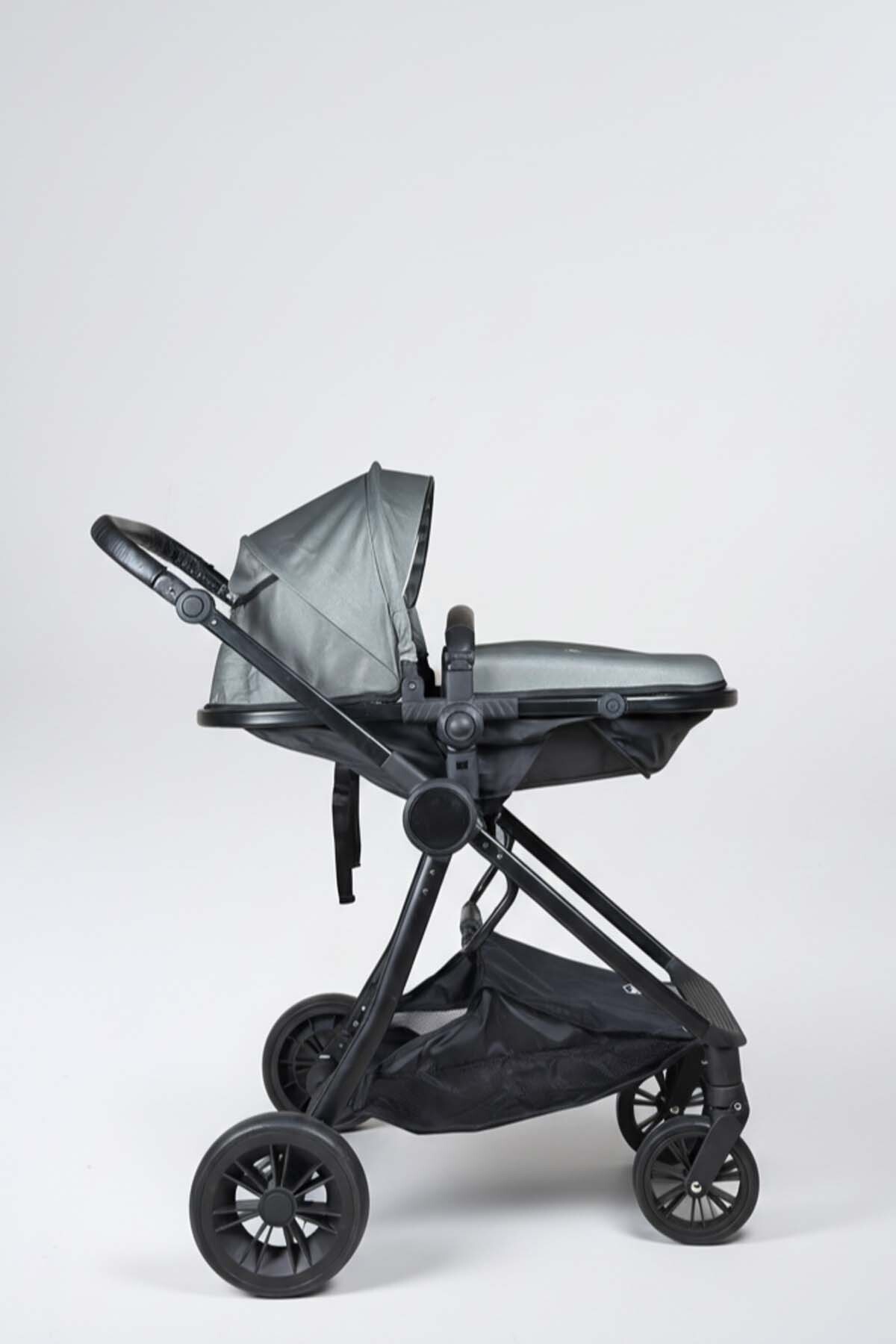 Baby Home 1010 Qool Travel Sistem Bebek Arabası Seyahat Sistem Puset fotoğrafı 3 (önizleme)