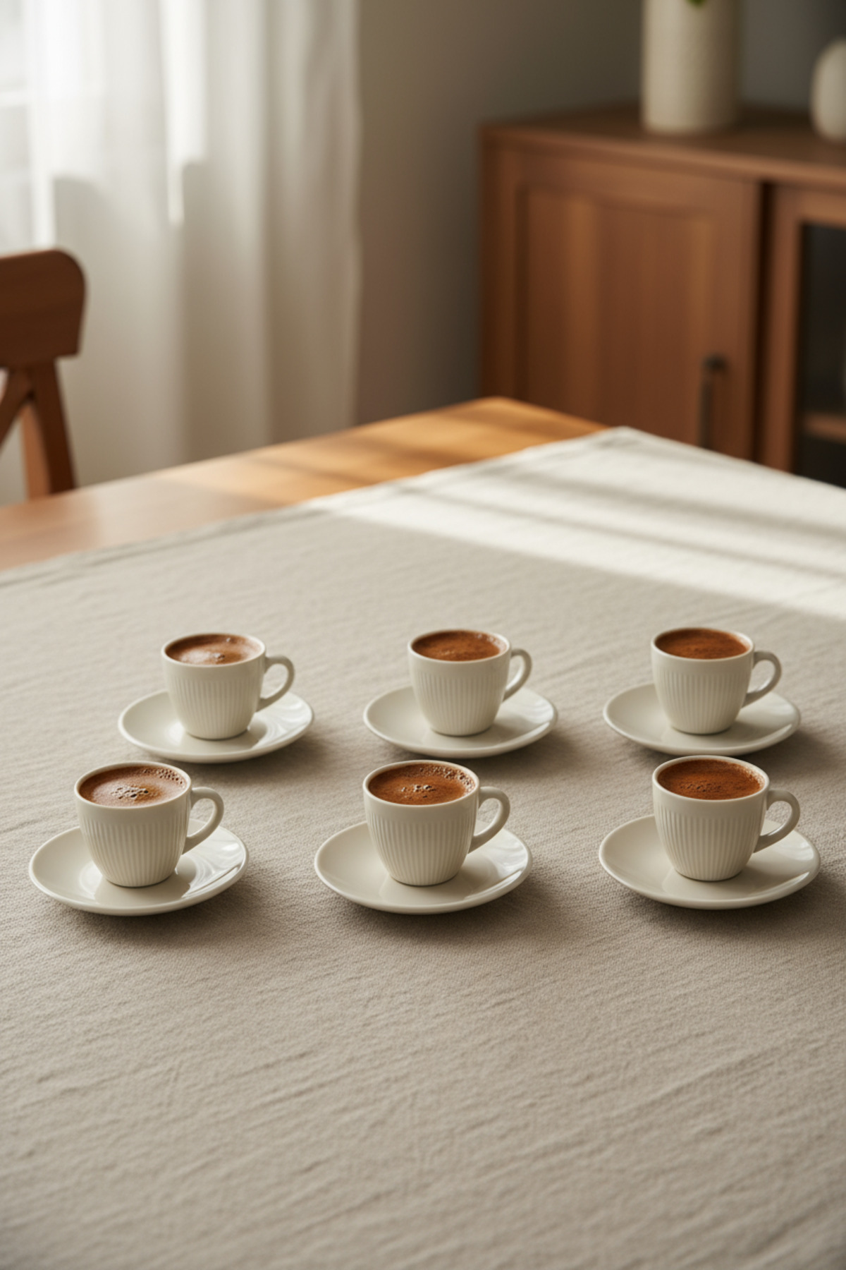 Bernardo Supra 6 Kişilik Fincan Takımı