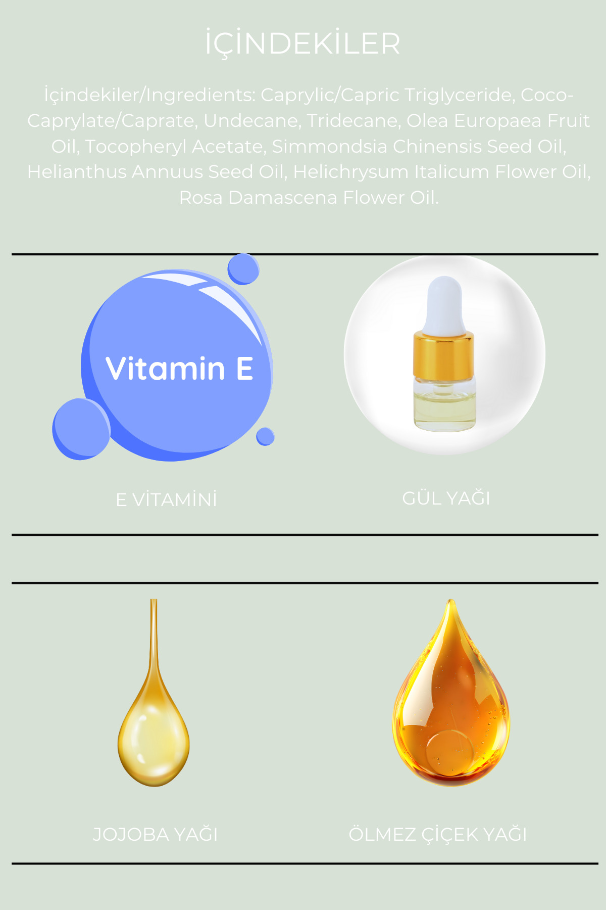 Gül Yağı + E Vitamini Yaşlanma Karşıtı Gençleştirici Cilt Serumu — gülyağıserum — تصویر 4 از 4