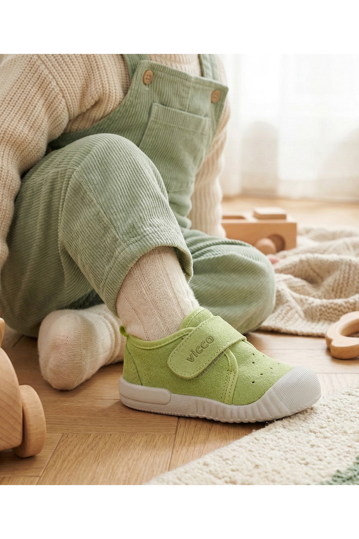 ویکو کفش راحتی بچه‌گانه آنکا مدل II950.B25Y.224-13 سبز