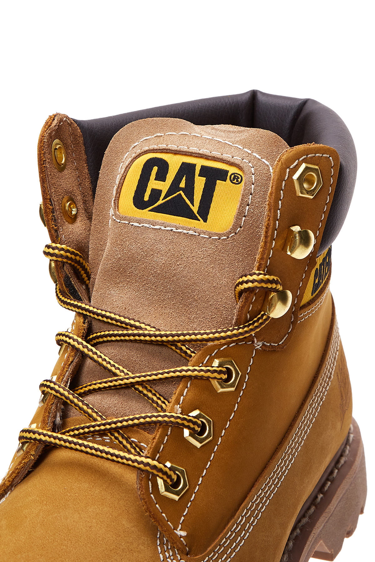 Caterpillar Erkek Hardal Colorado Nubuk Deri Bot 015M100031 görsel 7