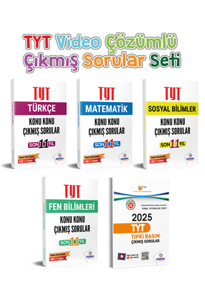 Kurul Yayıncılık 2026 Tyt Çıkmış Sorular Seti Tüm Dersler Son 11 Yıl Konu Kon...