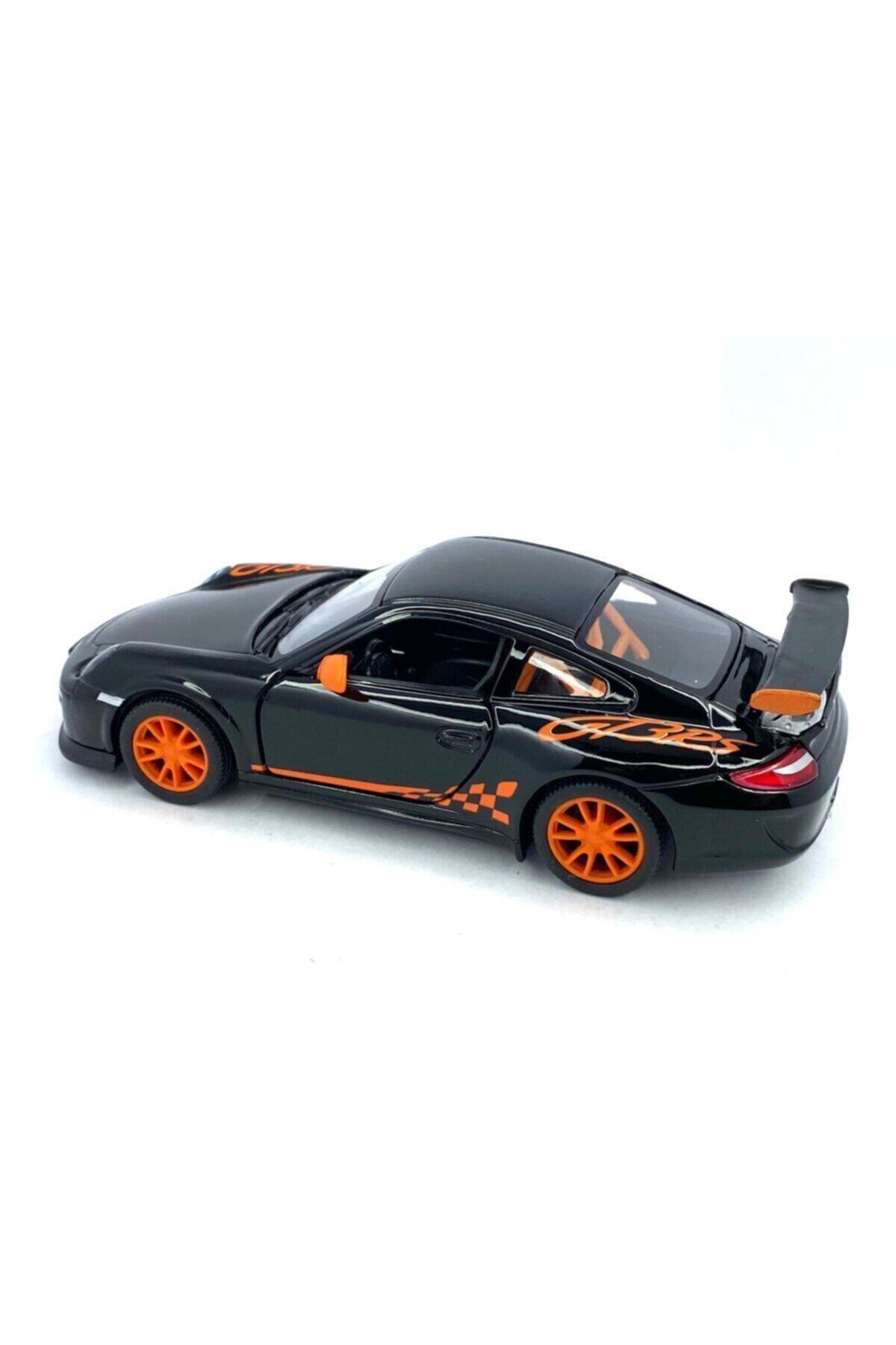 Kinsmart 2010 Porsche 911 Gt3 Rs - Çek Bırak Lisanslı Model Oyuncak Araba 1:36 fotoğrafı 5 (önizleme)