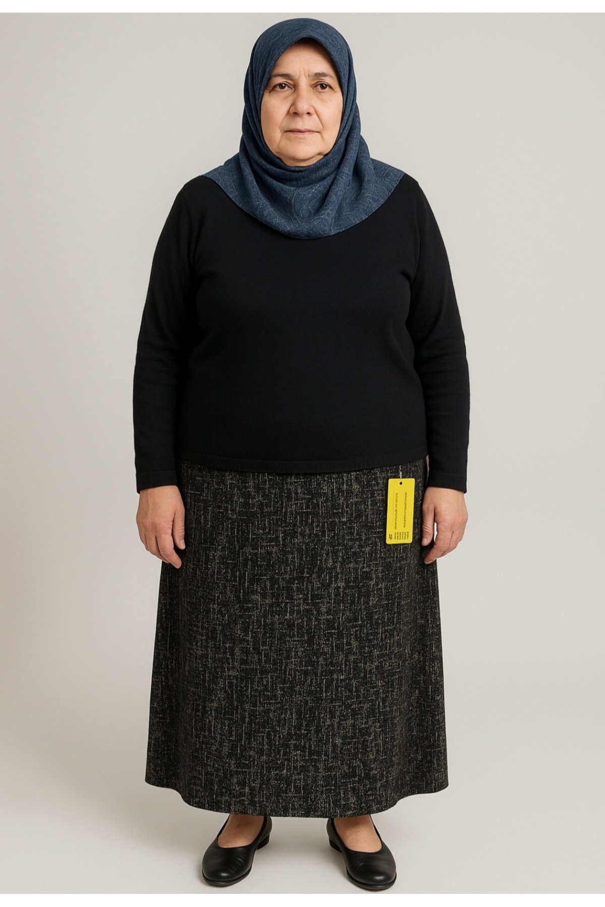 ARG Büyük Beden Kaşe Anne Eteği