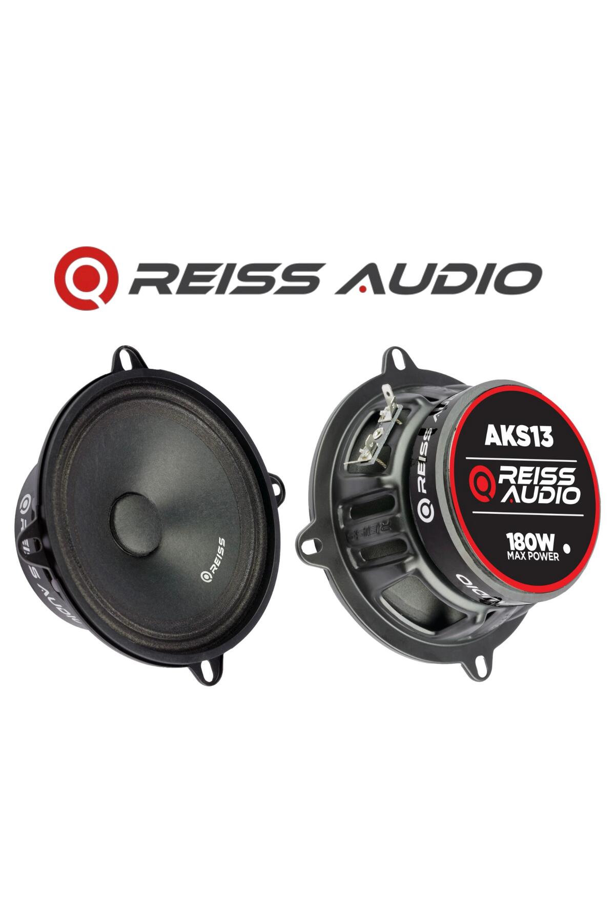 Reiss Audio Rs-AKS13 Çifti 360wat-180w Rms deprem serisi 13 Cm Oto